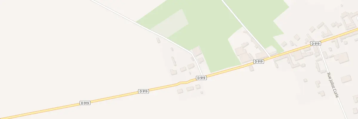 Plan du 9001 Rue du Gal Leclerc à Warloy-Baillon
