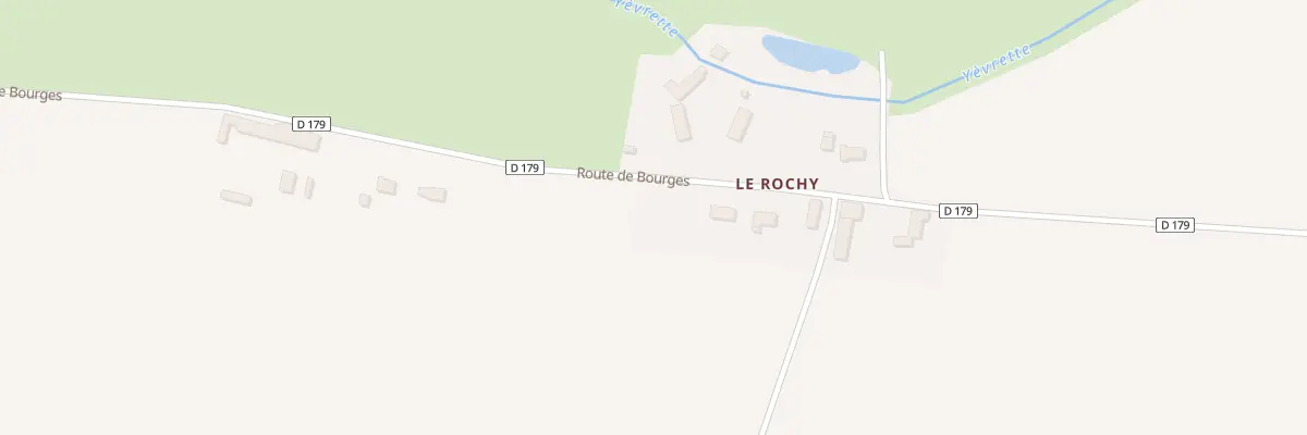Plan du 935 Rte de Bourges à Osmoy