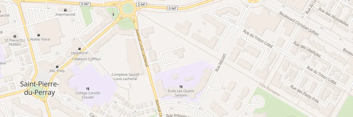 Plan du 5 Av Louis Lachenal à Saint-Pierre-du-Perray