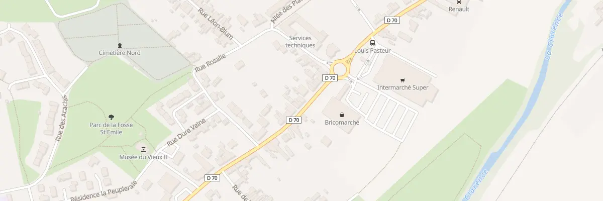 Plan du 47 Rue Pasteur à Marles-les-Mines