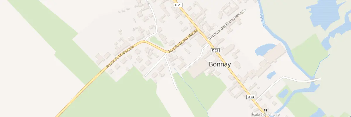 Plan du 5 Rue du Grand Marais à Bonnay