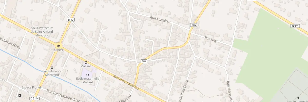 Plan du 35 Rue Emile Dumas à Saint-Amand-Montrond