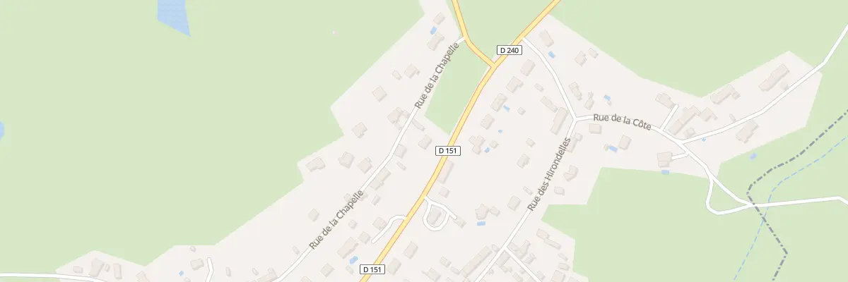 Plan du 22 Rue de la Chapelle à Quinssaines