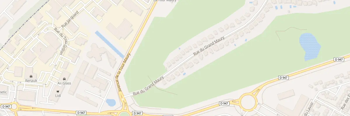 Plan du 212 Rue du Grand Maury à Saint-Pierre-du-Perray