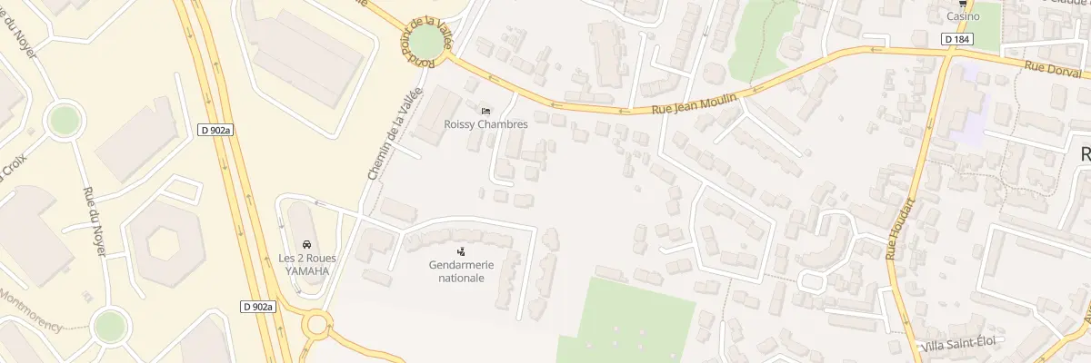 Plan du 19 Rue Jean Moulin à Roissy-en-France