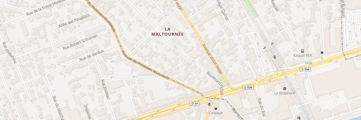 Plan du 27 Bd Fichot à Neuilly-Plaisance