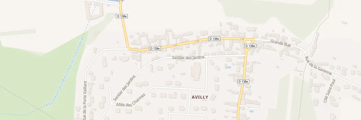 Plan du 3 Sen des Jardins à Avilly-Saint-Léonard