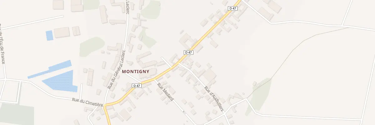 Plan du 1 Rue d’Audivillers à Maignelay-Montigny