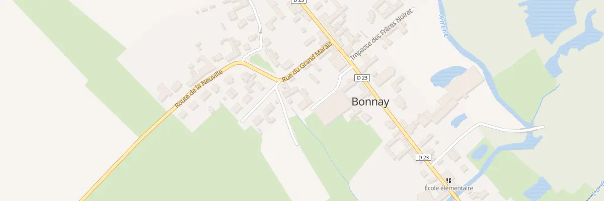 Plan du 9B Rue du Grand Marais à Bonnay