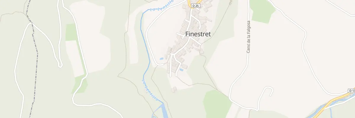 Plan du 76A Village à Finestret
