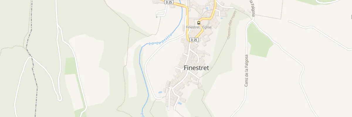 Plan du 4 Cae Del Triall à Finestret