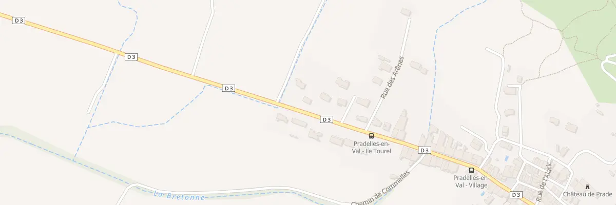 Plan du 3 Av des Corbières à Val-de-Dagne