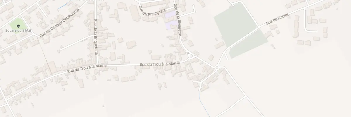 Plan du 4 Rue du Trou à la Marne à Allouagne