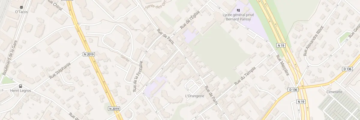Plan du 20B Rue de Paris à Boissy-Saint-Léger