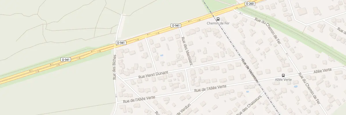 Plan du 18 Rue Henri Dunant à Yerres