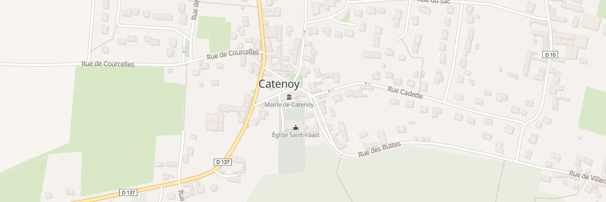 Plan du 8 Pl de la Mairie à Catenoy
