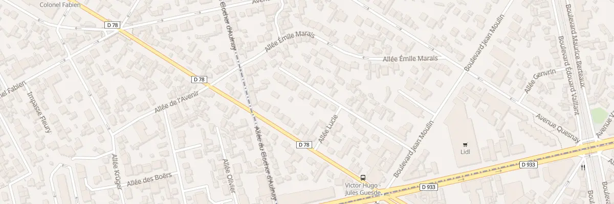 Plan du 23 All Especel à Livry-Gargan