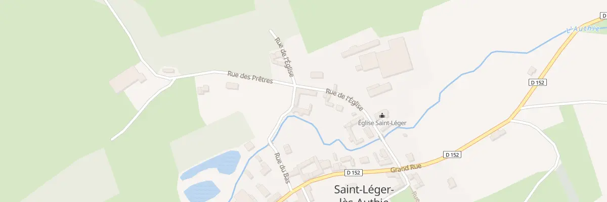 Plan du 9 Rue de l’Église à Saint-Léger-lès-Authie