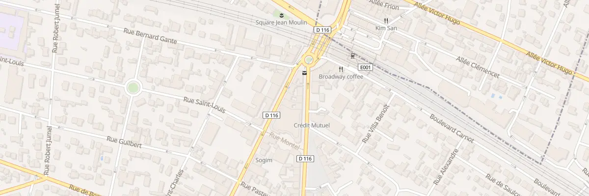 Plan du 45 Av Outrebon à Villemomble