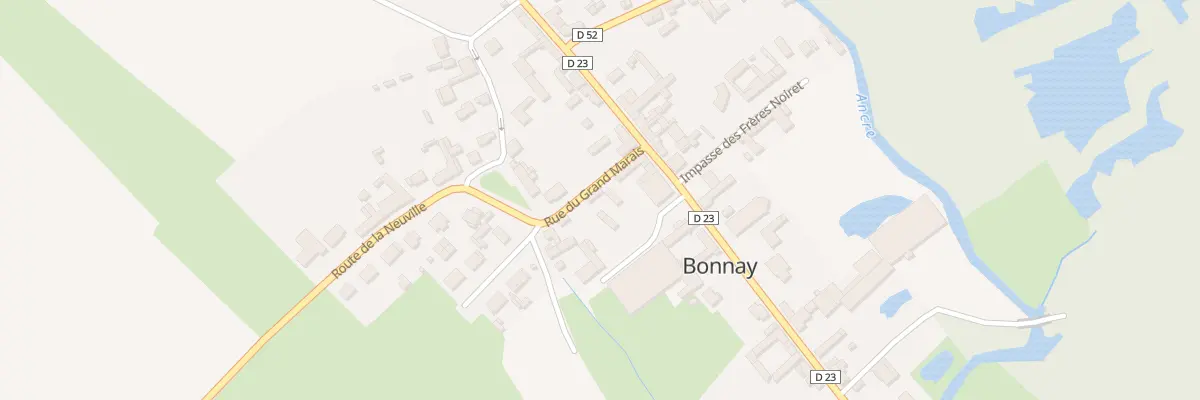 Plan du 3 Rue du Grand Marais à Bonnay