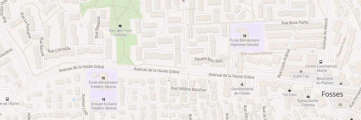 Plan du 33 Sq des Argonautes à Fosses
