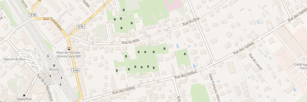 Plan du 26 Rue du Rôle à Brunoy