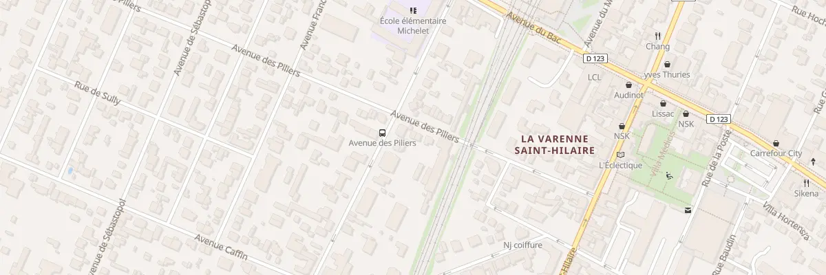 Plan du 48 Av des Piliers à Saint-Maur-des-Fossés