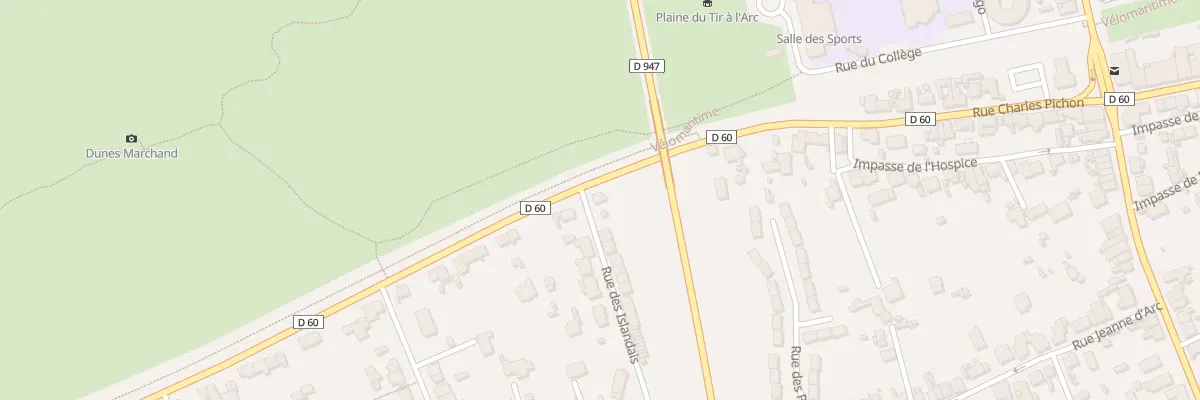 Plan du 65 Rue Charles Pichon à Bray-Dunes