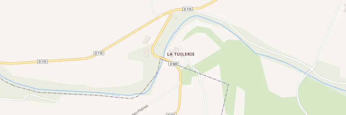 Plan du 143 Belotte à Taurize
