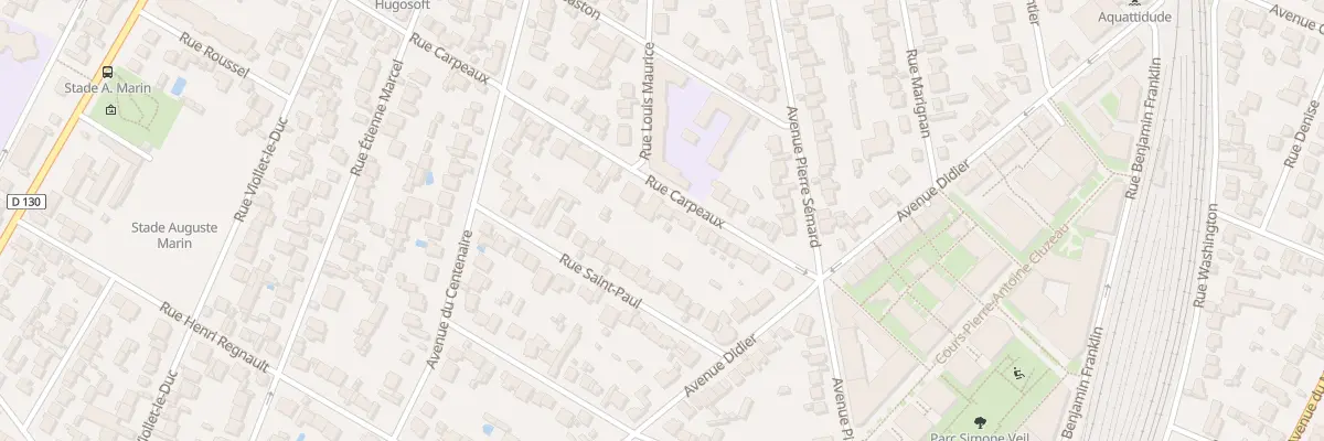 Plan du 40 Rue Carpeaux à Saint-Maur-des-Fossés