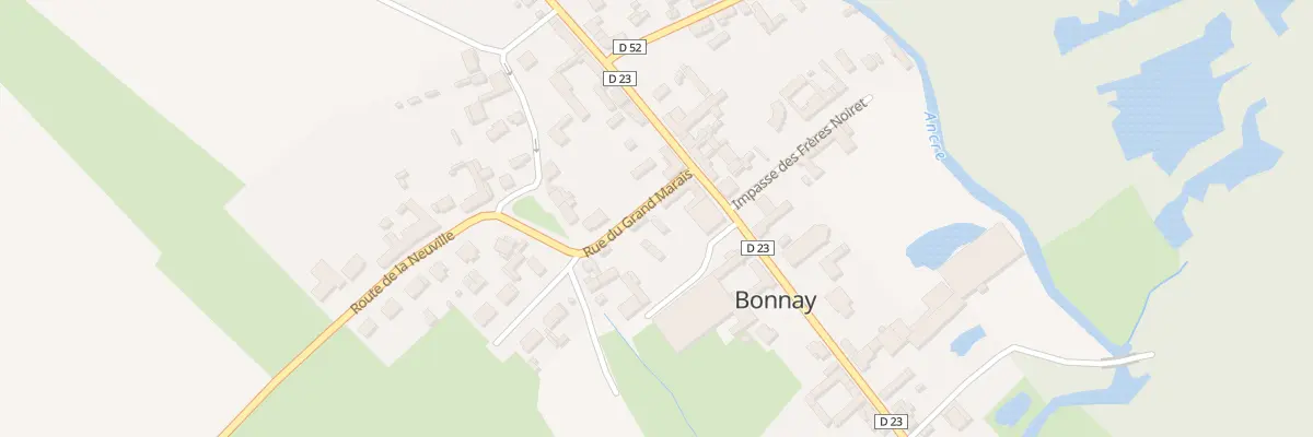 Plan du 39 Rue Grande Rue à Bonnay