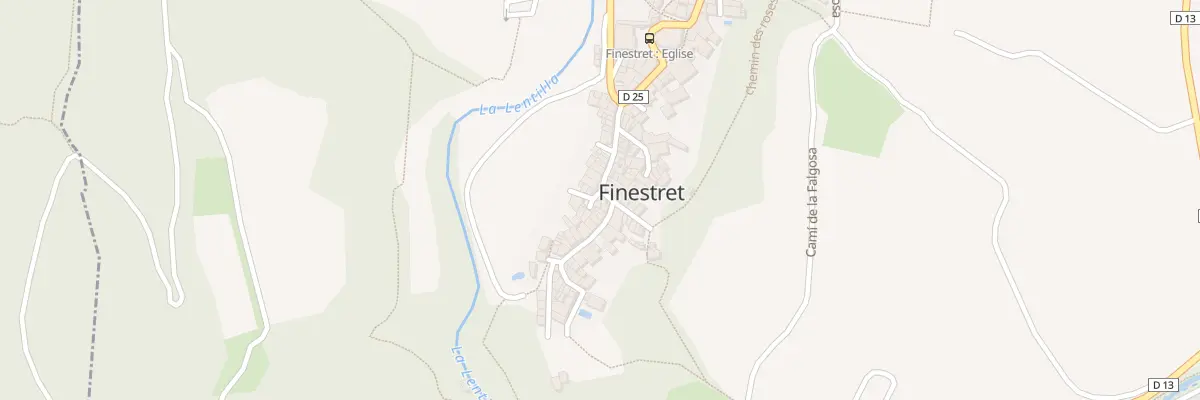 Plan du 6 Cae Del Triall à Finestret