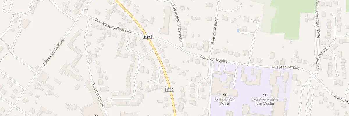 Plan du 128 Av de la République à Saint-Amand-Montrond