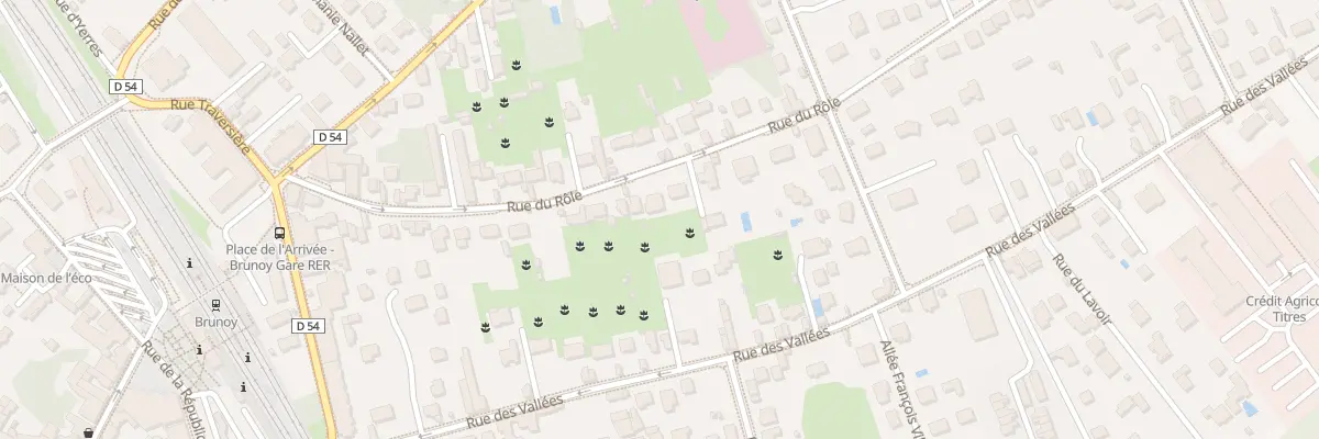 Plan du 26B Rue du Rôle à Brunoy