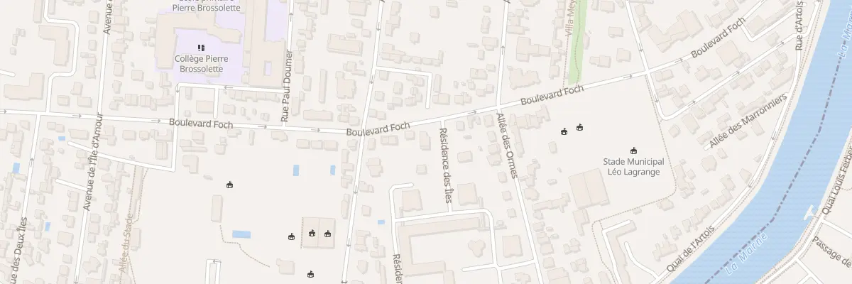 Plan du 98 Bd Foch au Perreux-sur-Marne