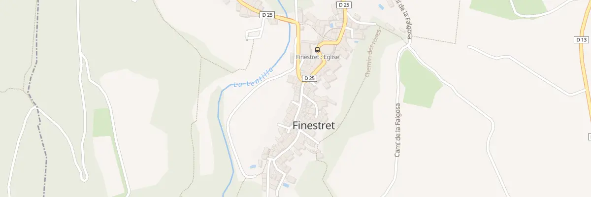 Plan du 46 Village à Finestret