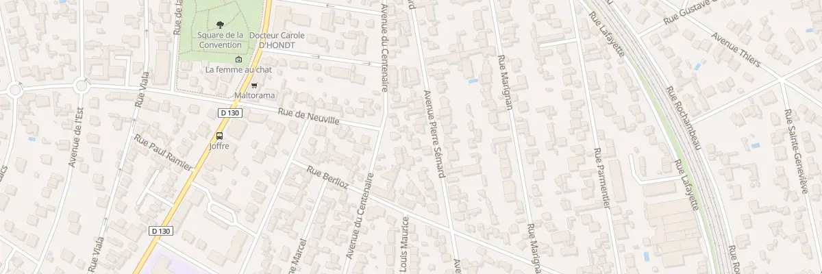 Plan du 121 Av Pierre Semard à Saint-Maur-des-Fossés