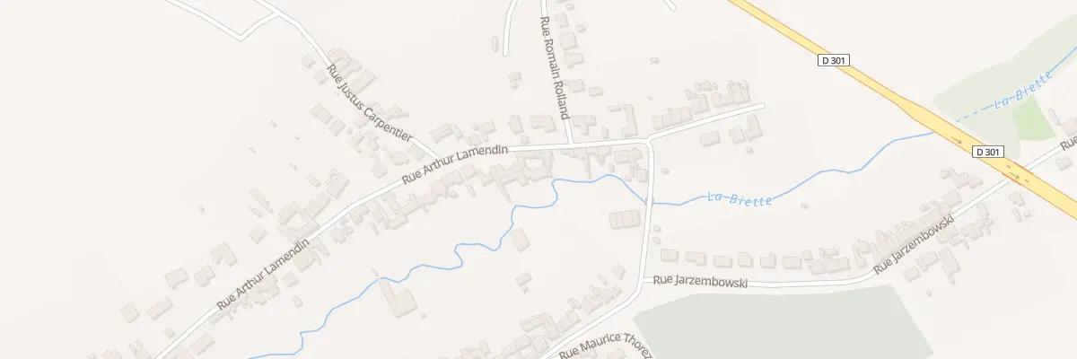Plan du 58 Rue Arthur Lamendin à Divion