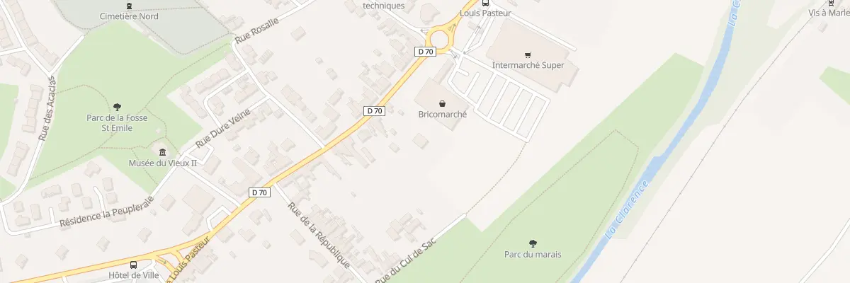 Plan du 82B Rue Pasteur à Marles-les-Mines