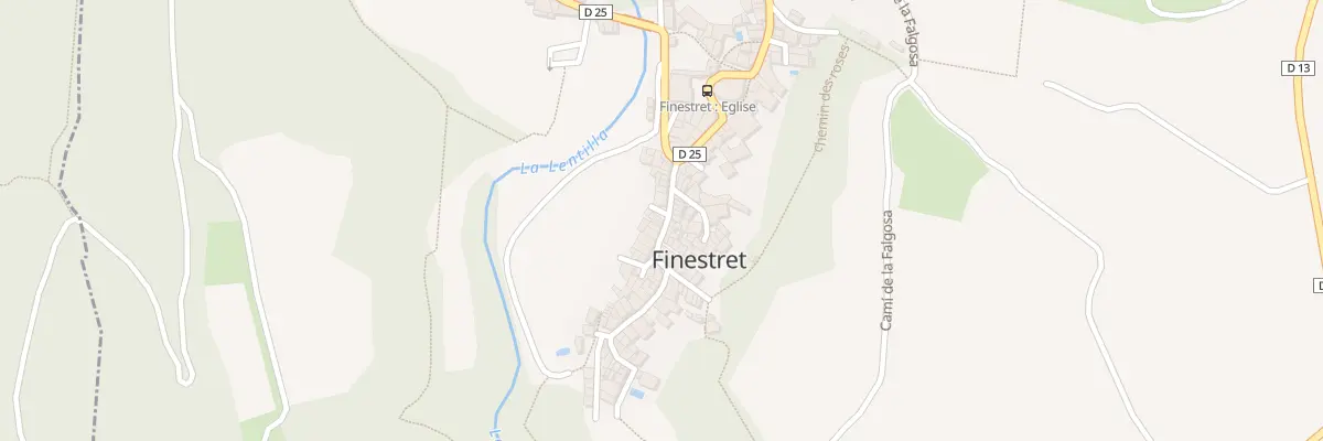 Plan du 48 Village à Finestret