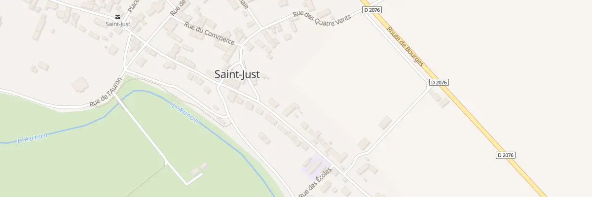 Plan du 6 Le Bourg à Saint-Just