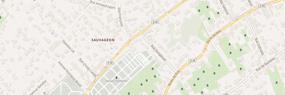 Plan du 9 Rue Nungesser à Brunoy