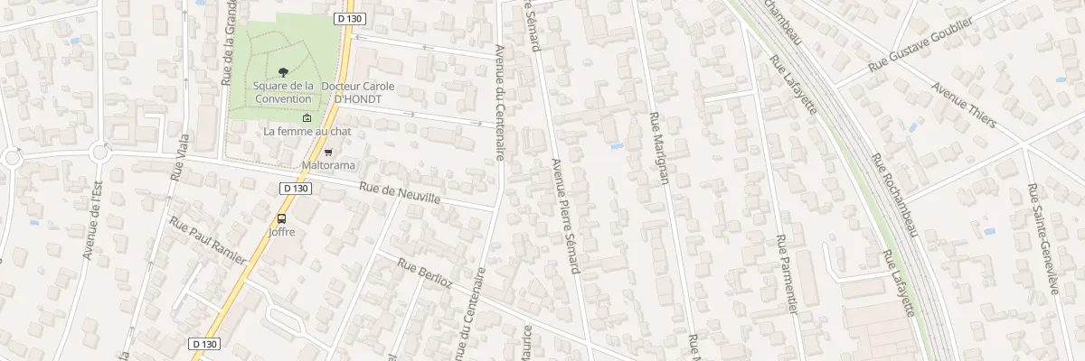 Plan du 125 Av Pierre Semard à Saint-Maur-des-Fossés
