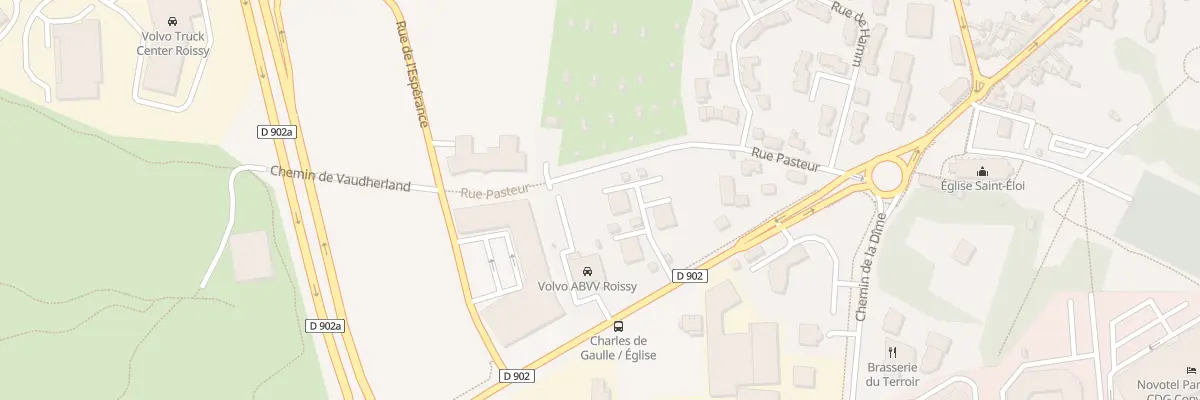 Plan du 3 Av Charles de Gaulle à Roissy-en-France