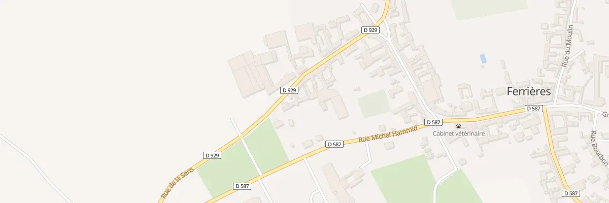 Plan du 9 Rue de la Sens à Ferrières