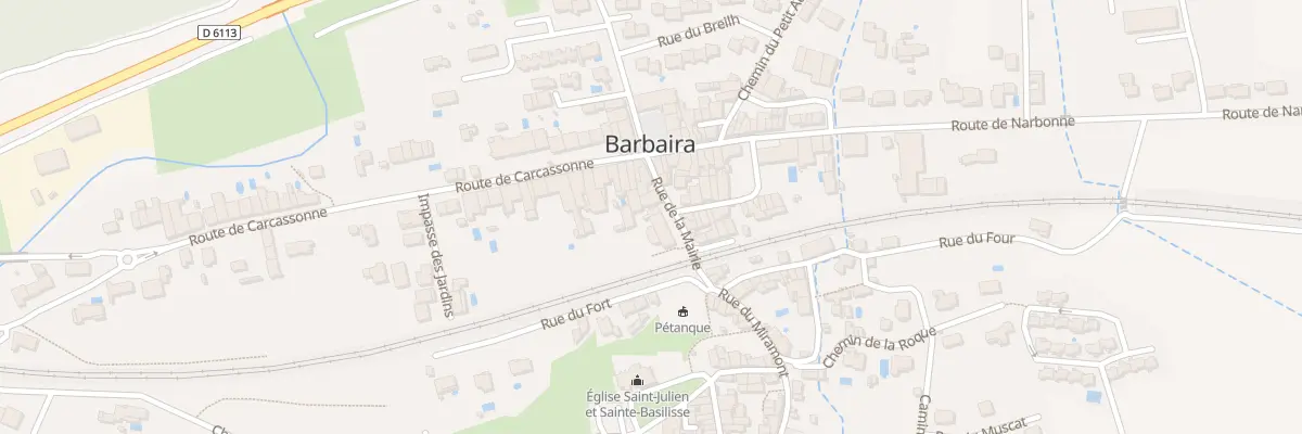 Plan du 92 Le Village à Barbaira