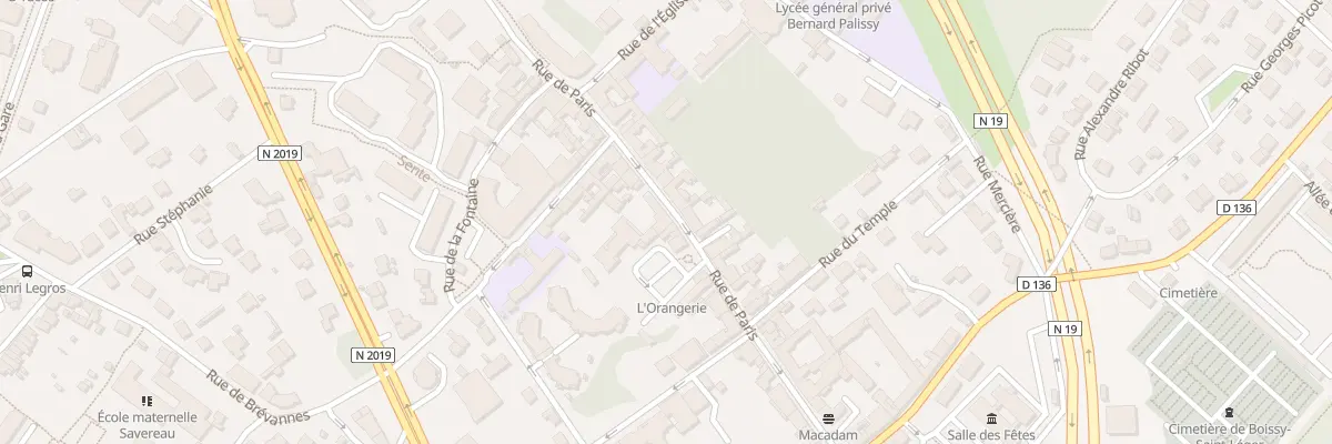 Plan du 24B Rue de Paris à Boissy-Saint-Léger