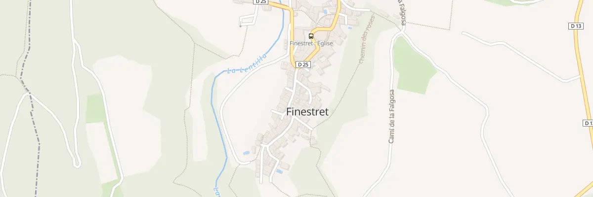 Plan du 101 Village à Finestret