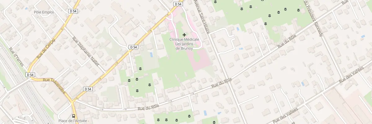 Plan du 37 Rue du Rôle à Brunoy