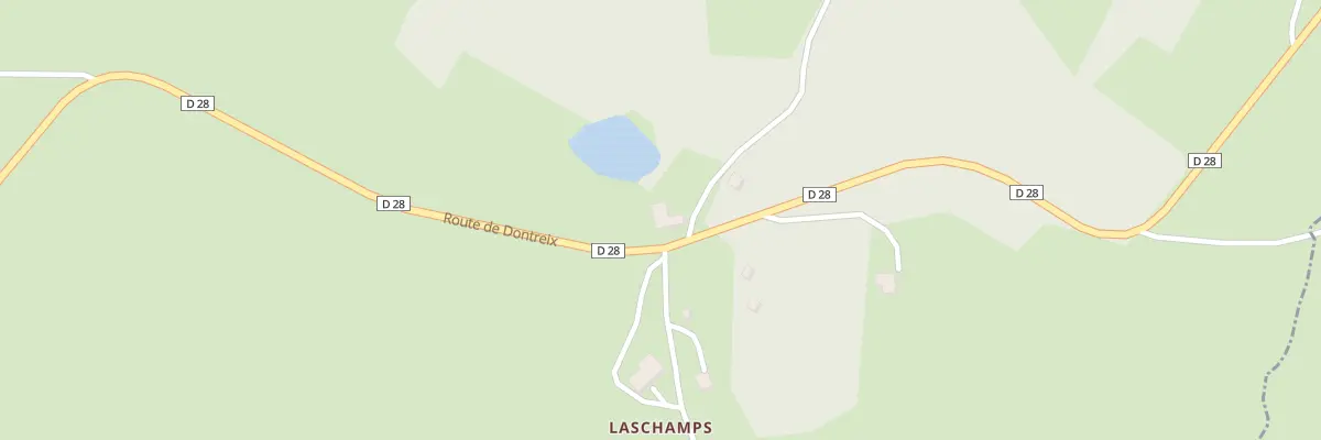 Plan du 10 Laschamps à Mérinchal